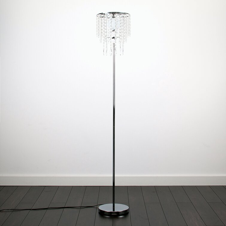 Very crystal deals floor lamp